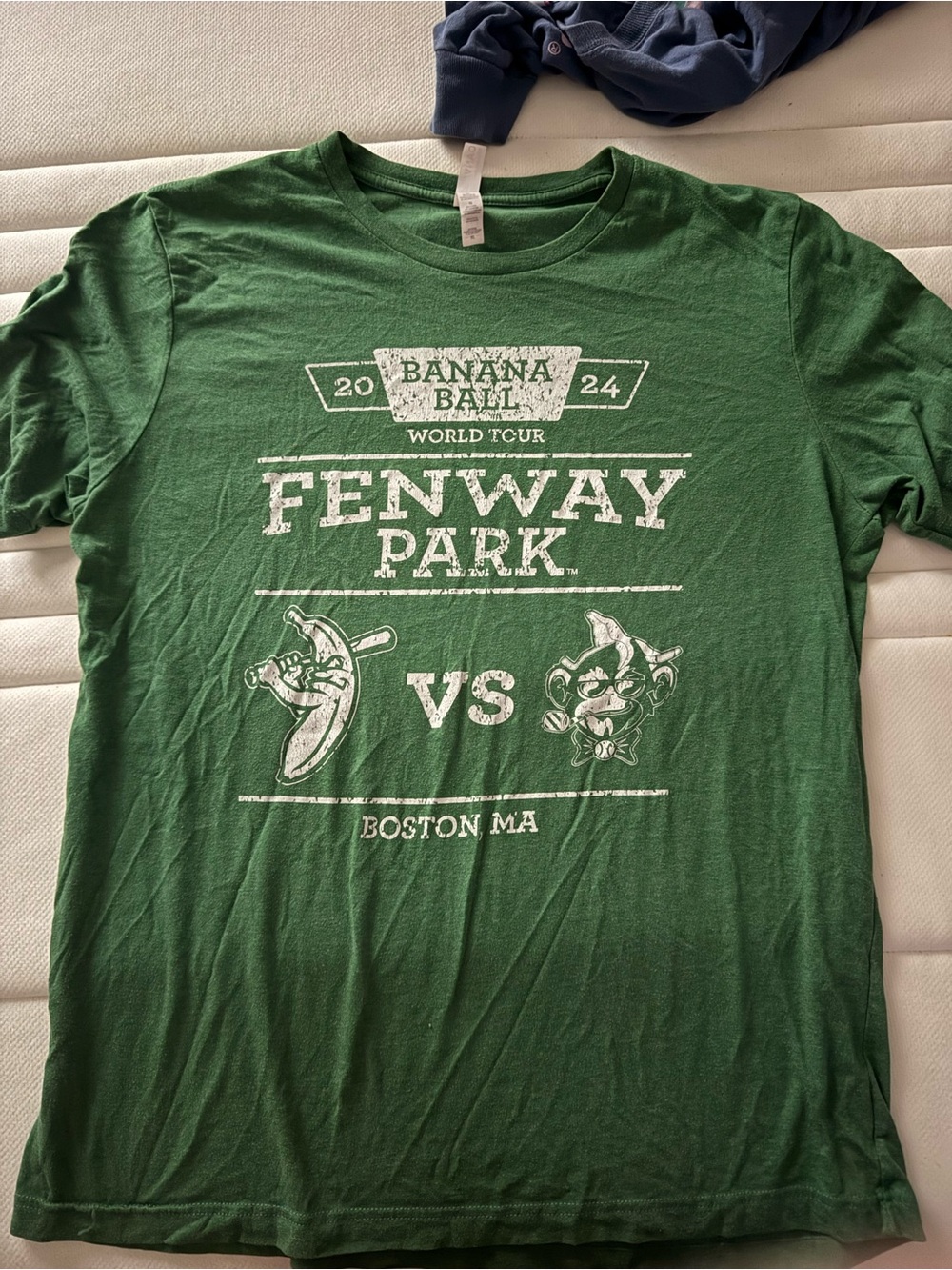 Bella Canvas Green Fenway Park Graphic Tee